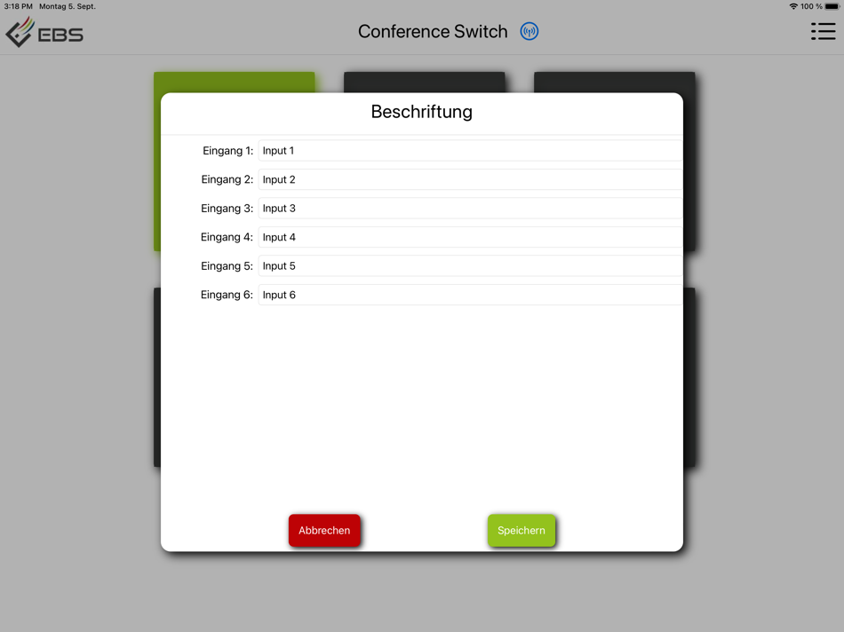 #4. 6x2 Switch (iOS) 由: EBS Euchner Büro- und Schulsysteme GmbH