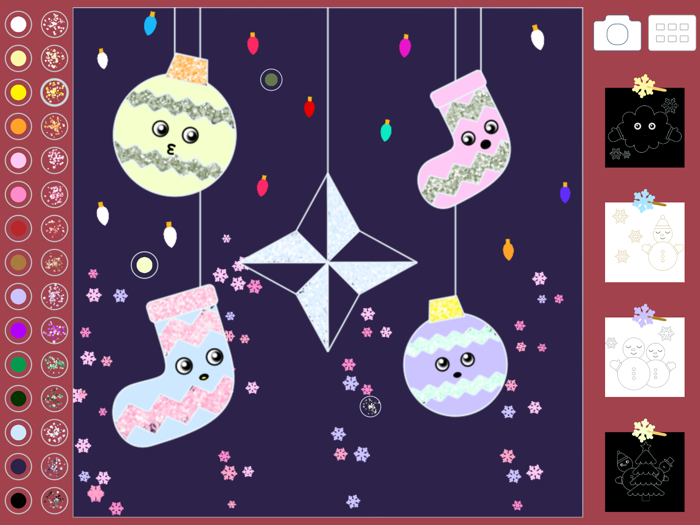 Christmas Coloring Kid Toddler