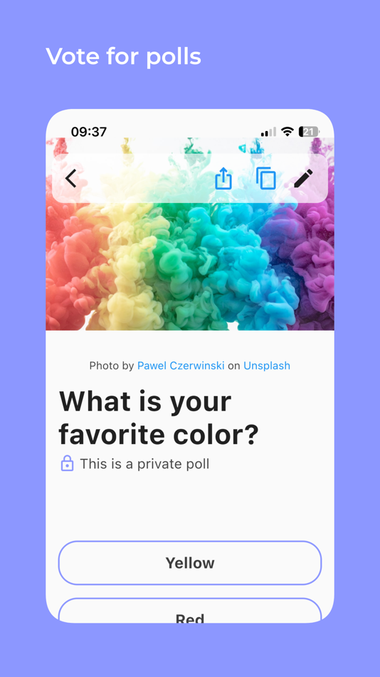 #1. Pollmachine: Create polls (iOS) 来自: Manuel Schuler