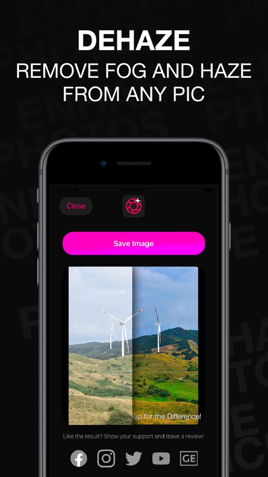 #7. Improve Photo Quality - Phance (iOS) De: GENOVA Softworks