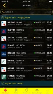 raleigh airport (rdu) + radar iphone screenshot 2