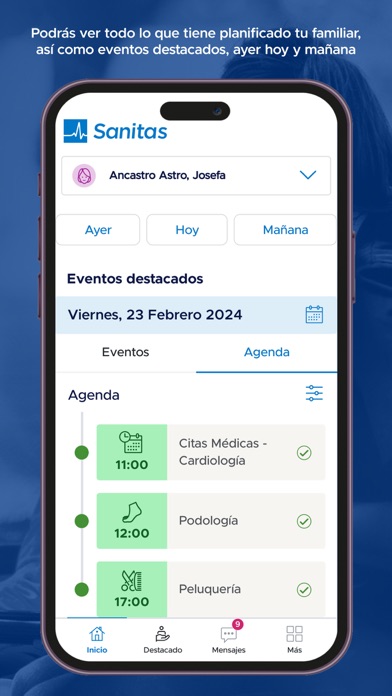 Sanitas Mayores Screenshot