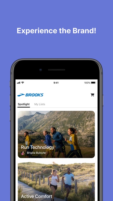 Brooks FastTrack (B2B) Screenshot