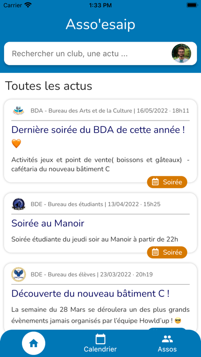 Asso'esaip Screenshot