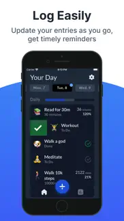 progress: habits tracker iphone screenshot 4