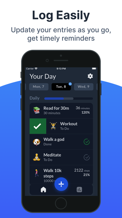 Progress: Habits Tracker Screenshot