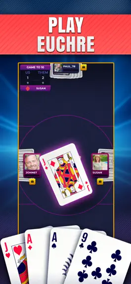 Game screenshot Euchre.com - Euchre Online mod apk