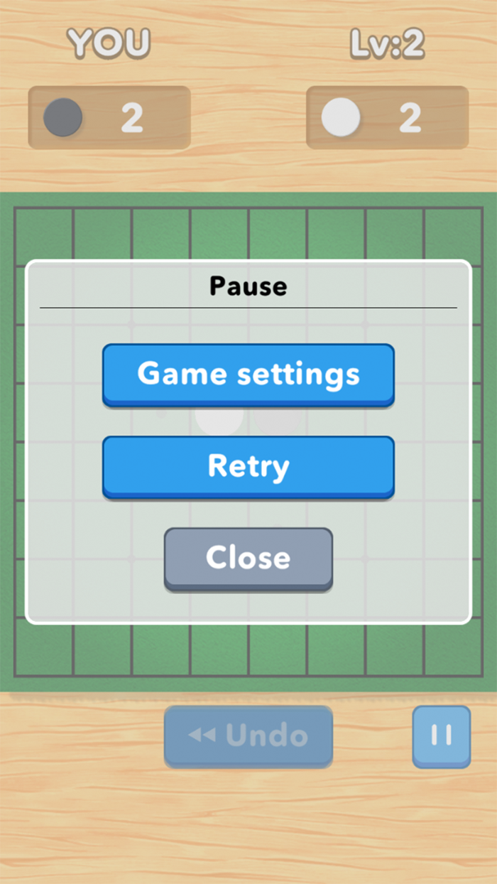 Reversi AI Classic board game