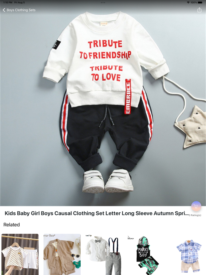 Kids Fashion Clothes Shop