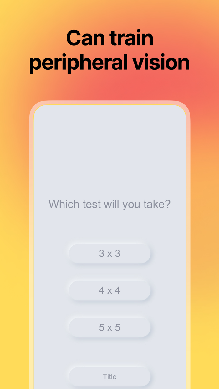 Tap Numbers Speed Test
