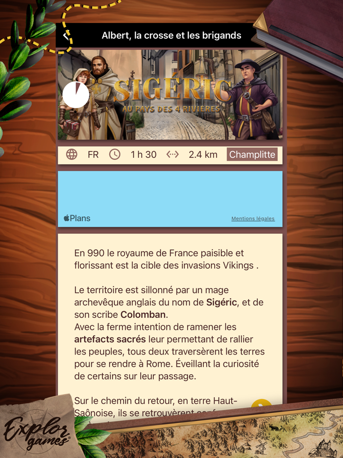 Sigéric au pays des 4 rivières