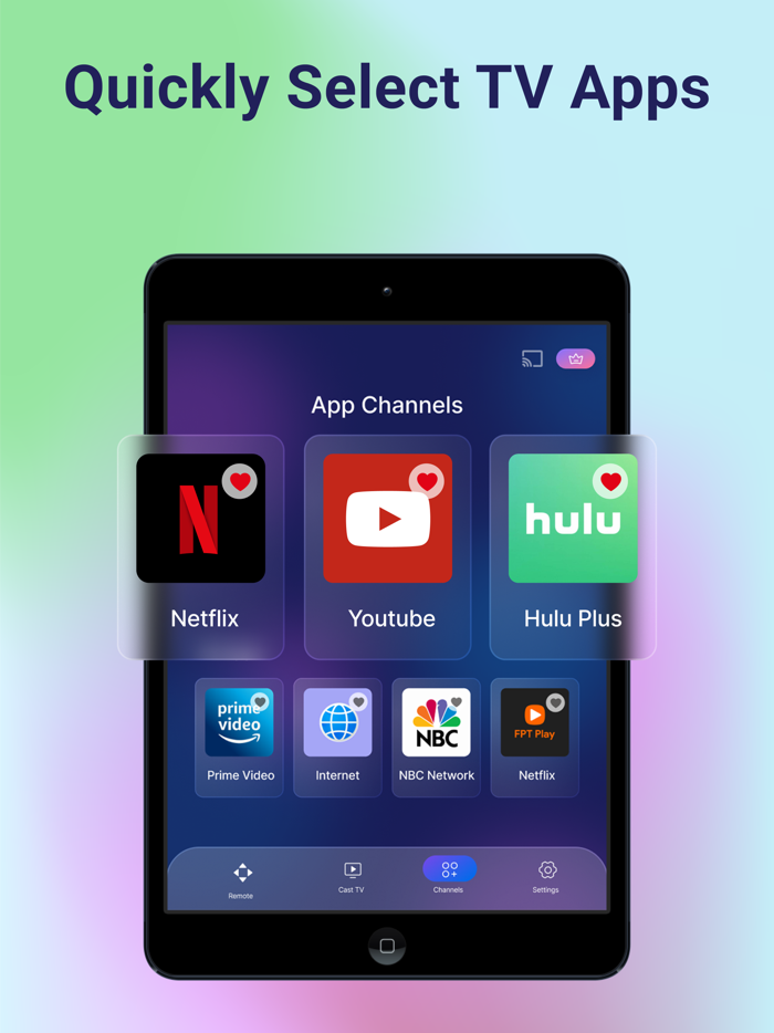 Smart TV Remote Control and Cast