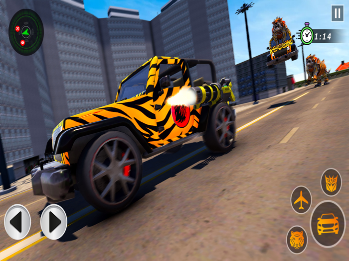 Thunder Lion Robot Game