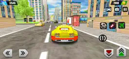 Game screenshot Flying Taxi Driving Car Game apk