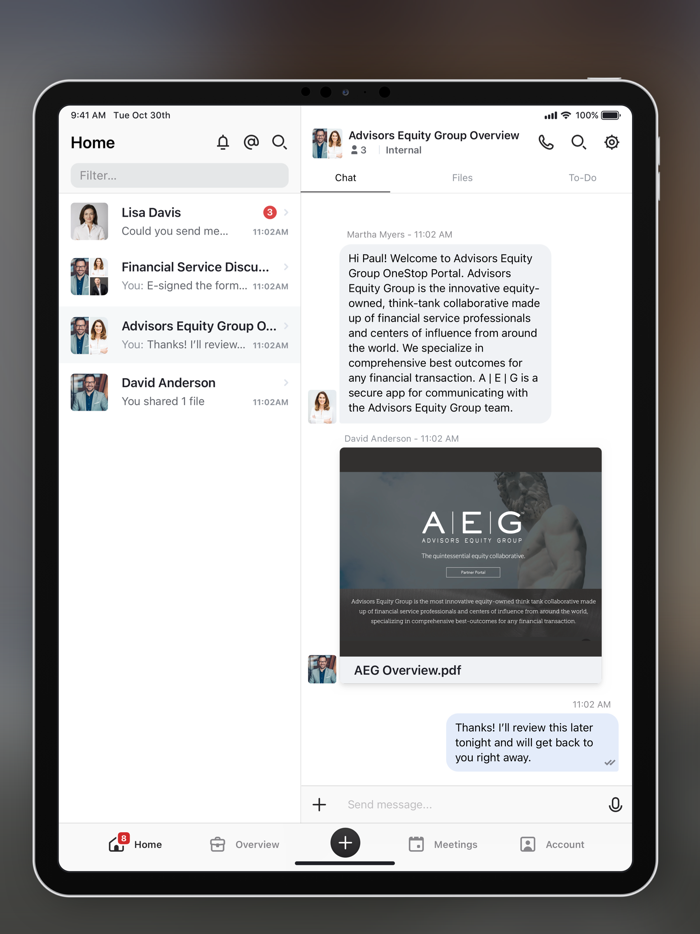 Advisors Equity Group