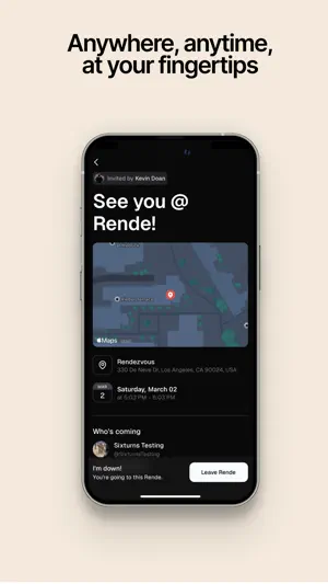 Rende - Meet up with anyone screenshot 3