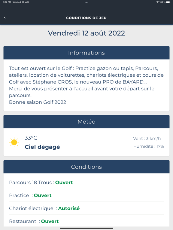 Screenshot #6 pour Golf de Gap Bayard