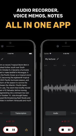 Audio Recorder: Voice Memos screenshot 2