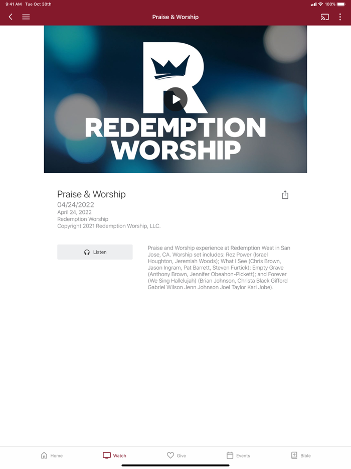 myRedemption app