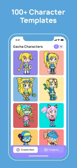 Game screenshot Shimeji Gacha Star Maker! mod apk