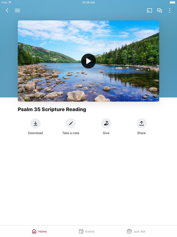 App screenshot