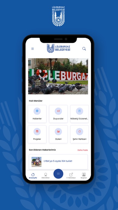 Lüleburgaz Belediyesi Screenshot
