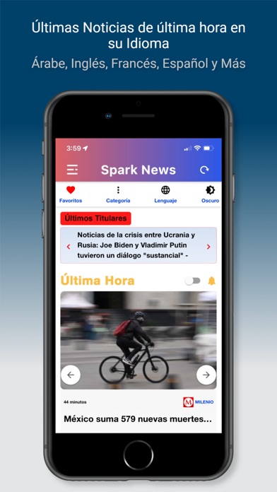 Spark News Lite – News Feed Screenshot