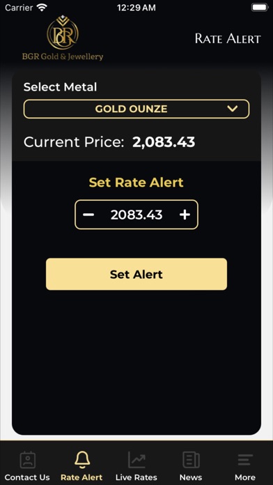 BGR Gold And Jewellery Screenshot