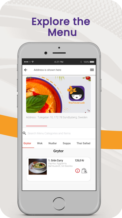 Thai House Wok Screenshot
