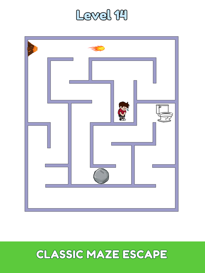 Maze Escape Toilet Rush