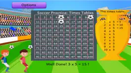 Game screenshot Soccer Times Tables Lite mod apk