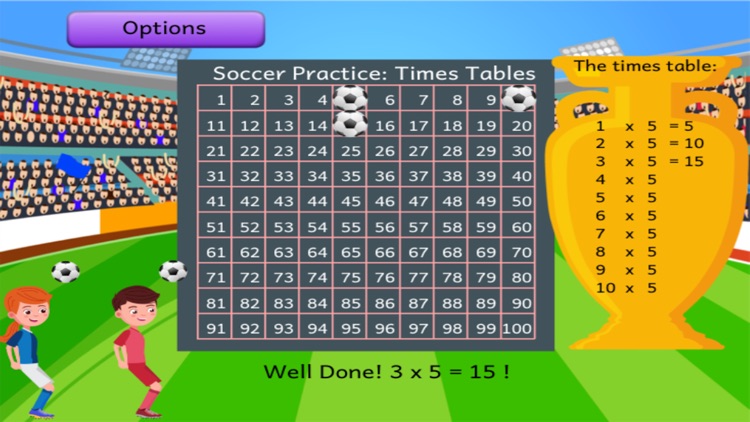Soccer Times Tables Lite