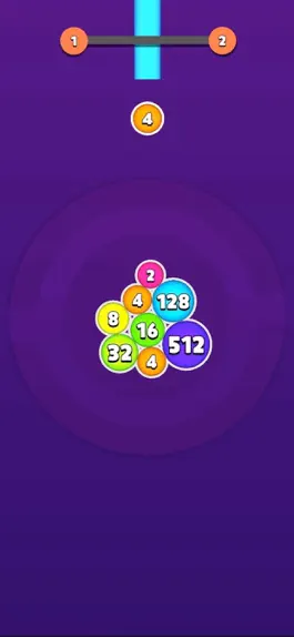 Game screenshot 2048 Rotate Balls mod apk