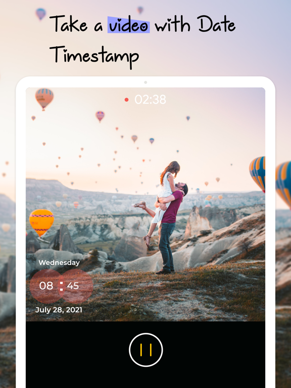 Screenshot #6 pour Timesnap: DayTime Stamp Camera