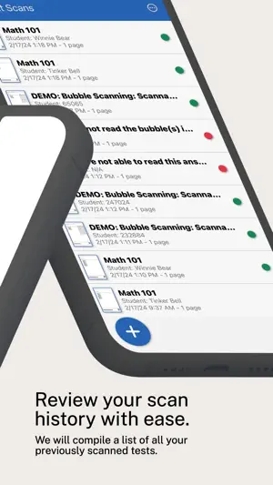 PaperScorer Scanner screenshot 2