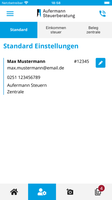 Screenshot #2 pour Aufermann Steuern