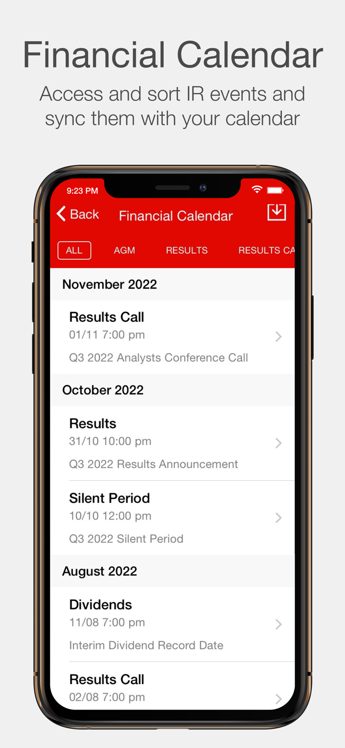 eand Investor Relations