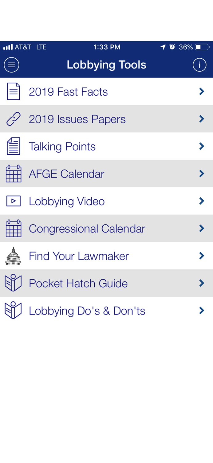 AFGE Activist App