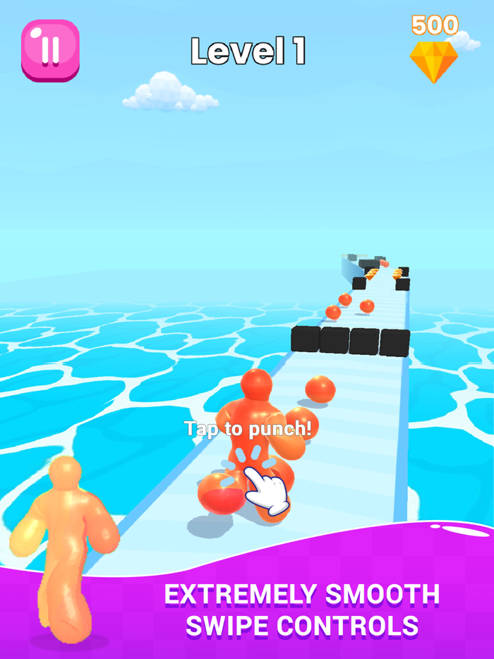 Jelly Runner Man - Bubble Hero