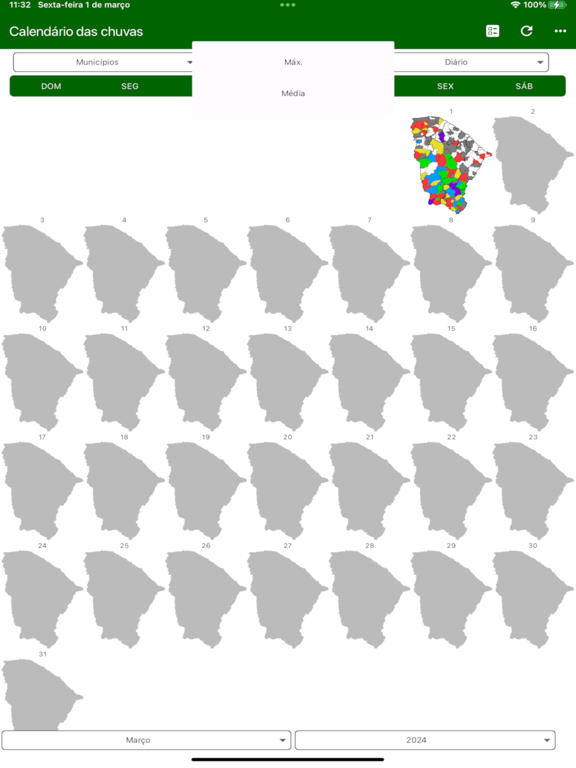 Screenshot #6 pour Calendário das chuvas