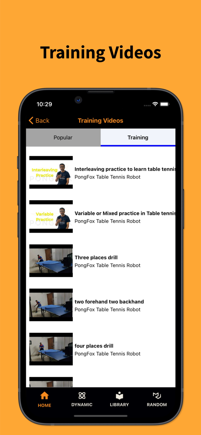 PongFox Table Tennis Robot