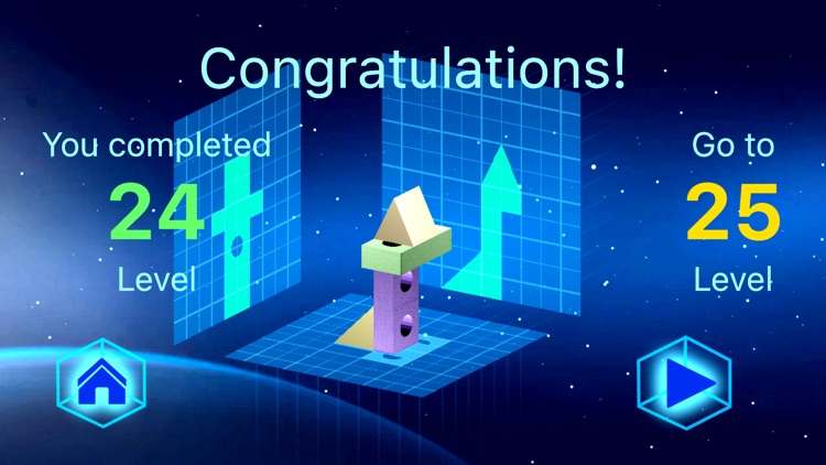 Tangram 3D: space zen puzzle!