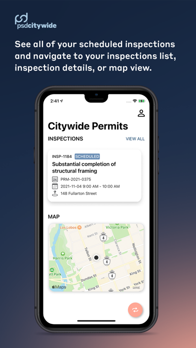 Citywide Permits Screenshot