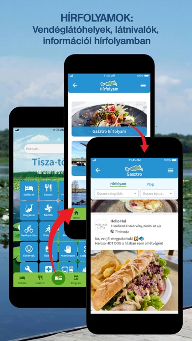 Tisza-tó App Screenshot