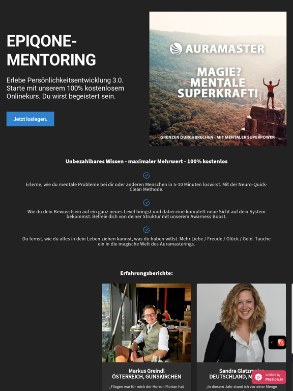 Screenshot #4 pour Epiqone Mentoring