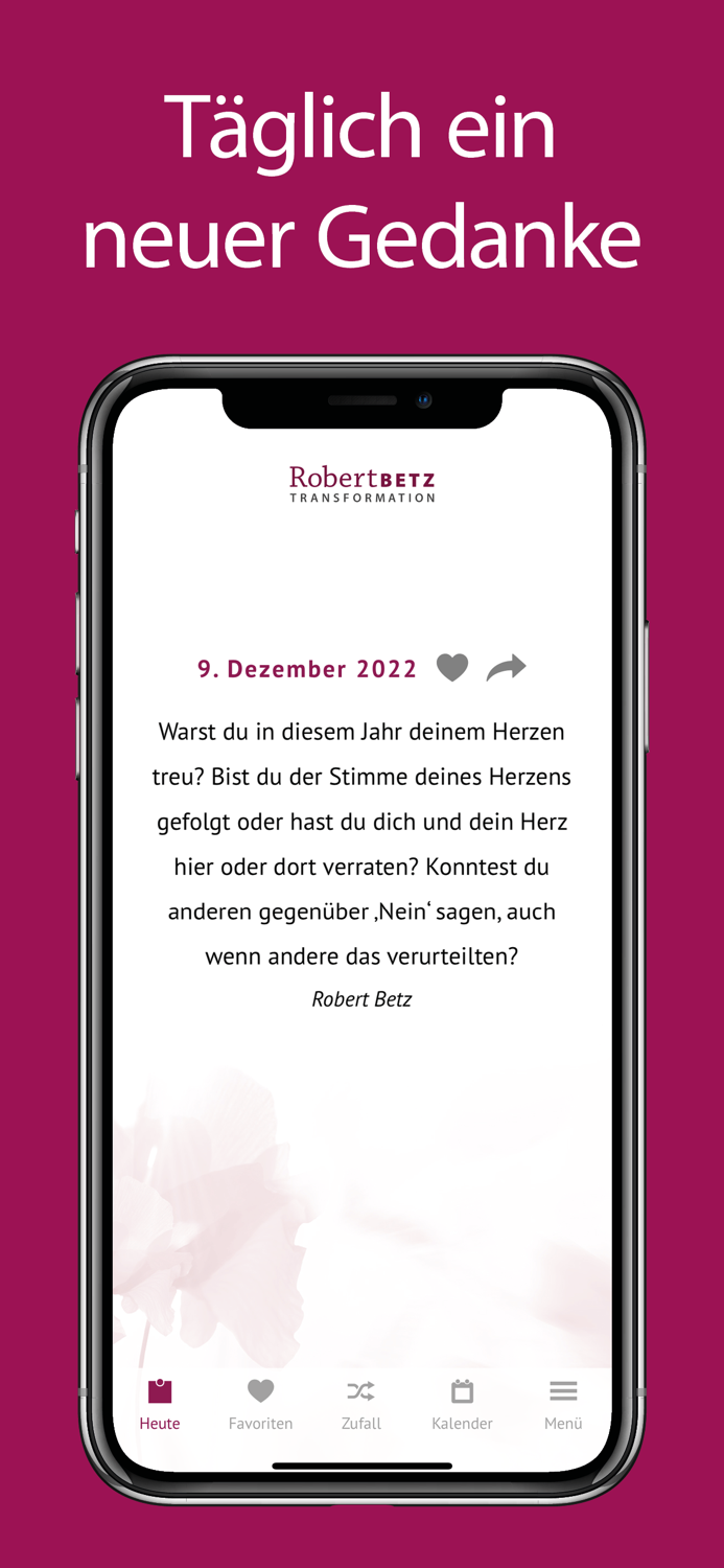 Gedanke zum Tag - Robert Betz