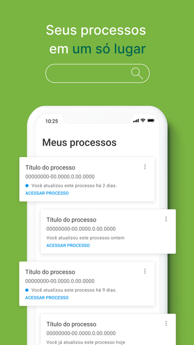 Jusbrasil: Consultar Processos Screenshot