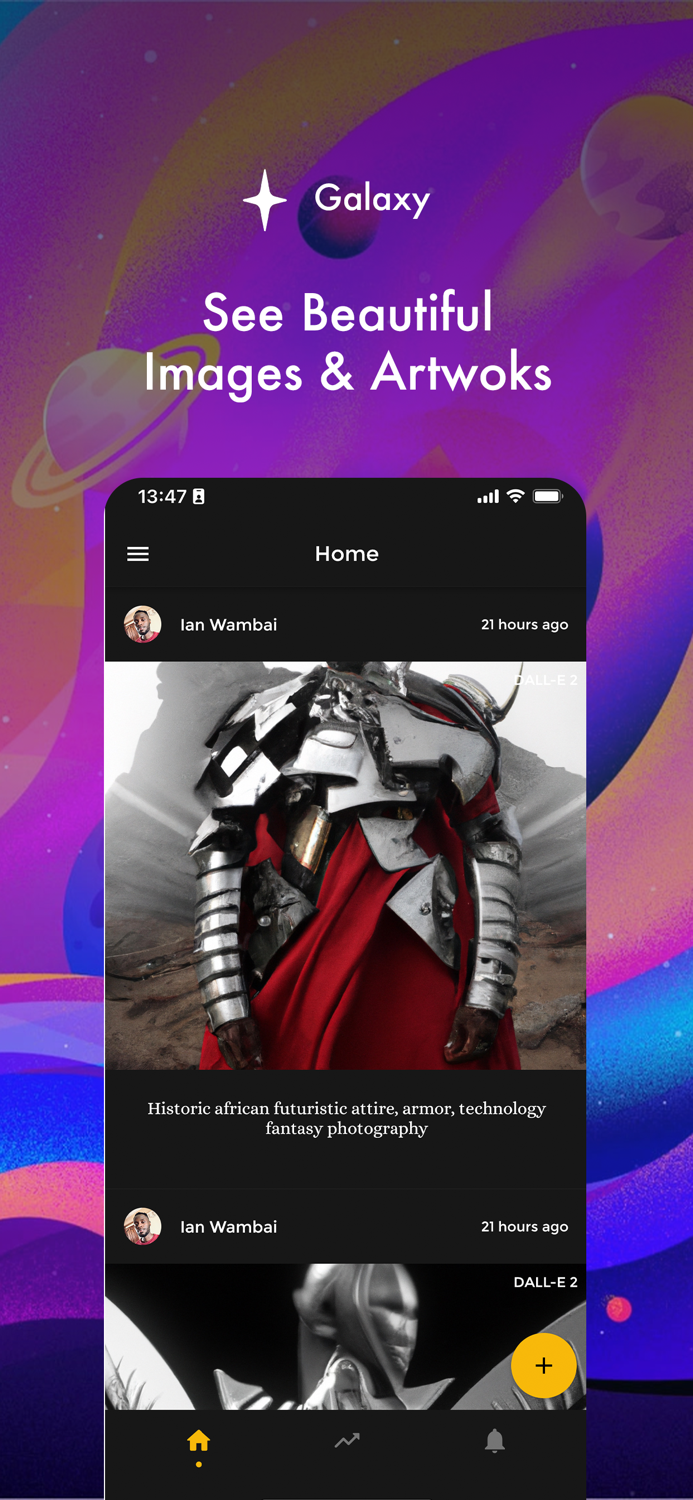 Galaxy - Generate AI Images