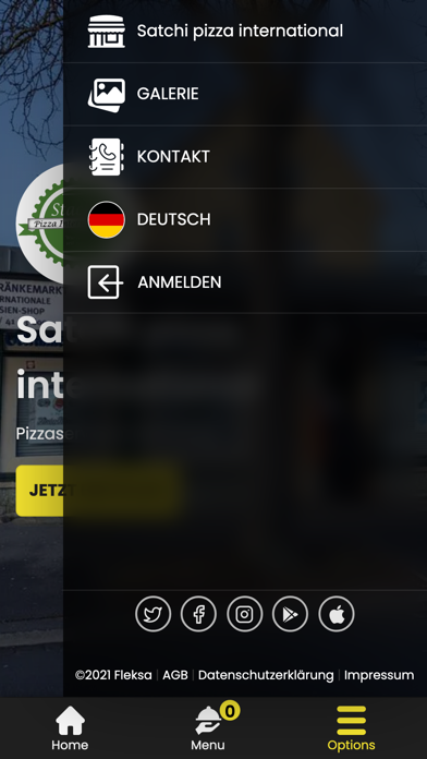 Satchi pizza international Screenshot