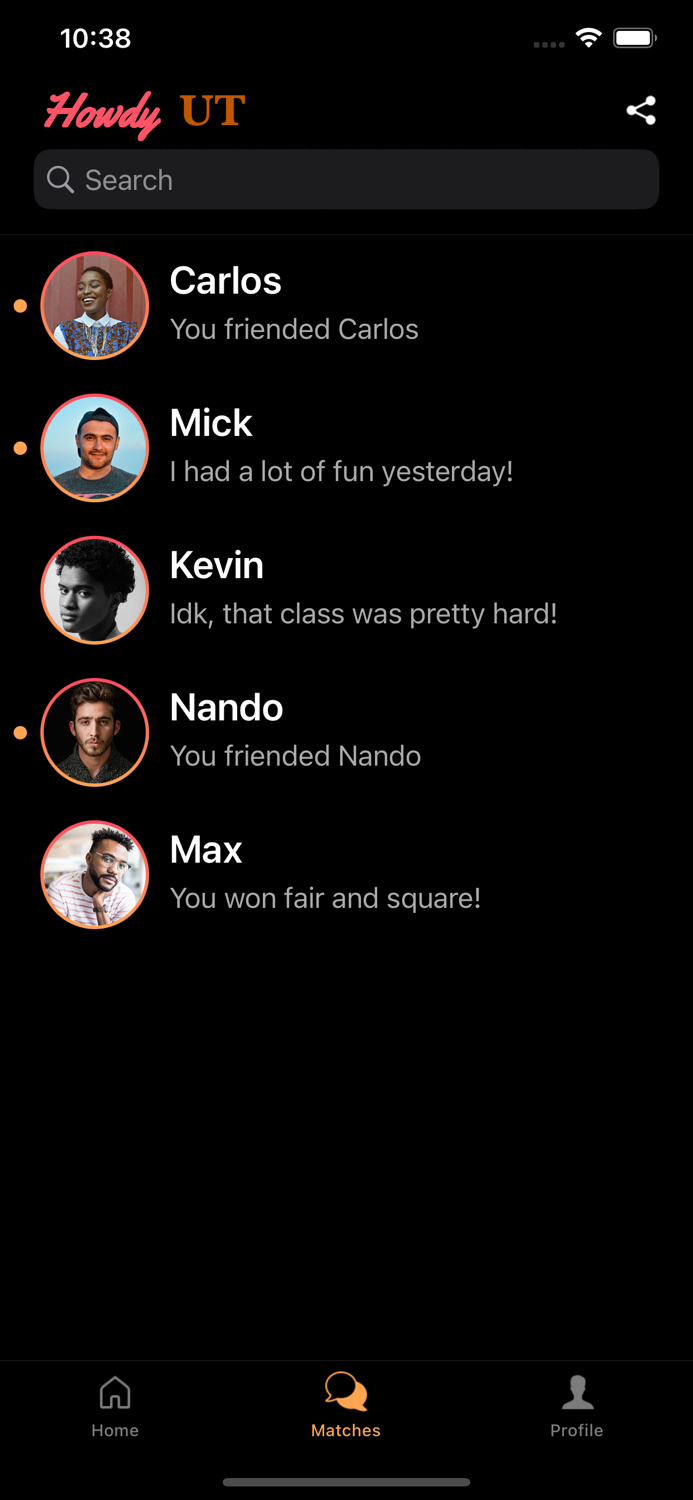 Howdy Meet Other Students